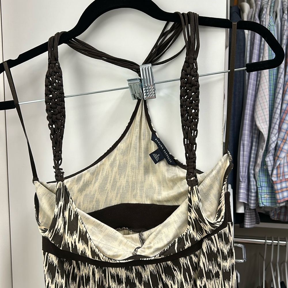 Banana republic maxi dress size small.